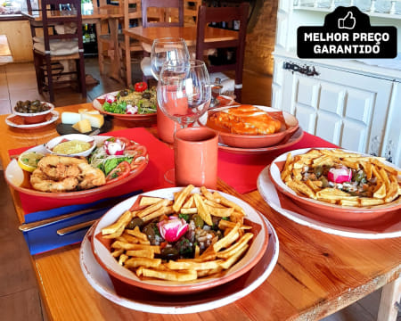 Refeição Tradicional no Centro de Évora | Adega da Talha Velha